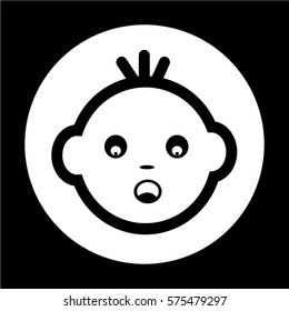 Baby Face Icon