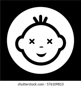 Baby Face Icon