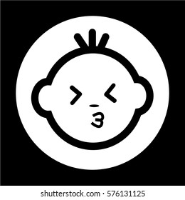 Baby Face Icon