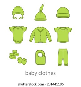 Baby fashion clothing fashion vector shirt illustration design wear art