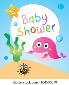 baby fish arrival card