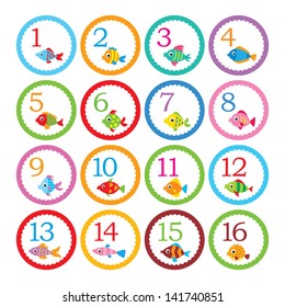 baby fish sticker
