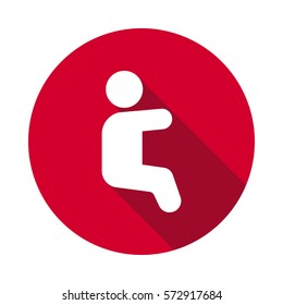 Baby flat icon.