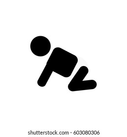 Baby flat icon