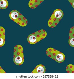 baby flat icon,eps10 seamless pattern background