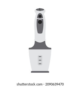 Baby Food Blender Icon. Flat Color Design. Vector Illustration.