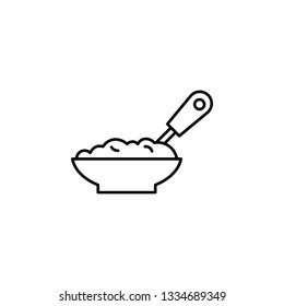 Baby food icon. Element of maternity culture. Thin icon for website design and development, app development. Premium icon