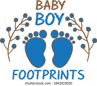 Baby Foot Shirt Print svg eps ai  svg