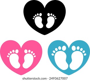 Baby Footprint, Baby Paw Vector And Clip Art
Baby foot solid black vector icon
Baby footprint flat icon Vector stock illustration for poster
#10
