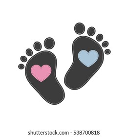 Baby Footprint Images Stock Photos Vectors Shutterstock