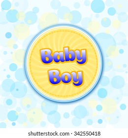 baby frame invitation template vectorillustration 