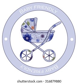 Baby friedly sticker