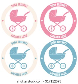 Baby friendly stickers