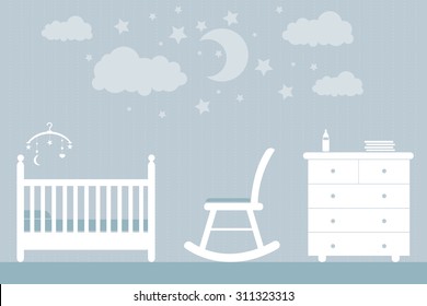 Baby Furniture Blue