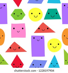 baby geometric shapes pattern