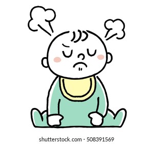 Baby: get angry