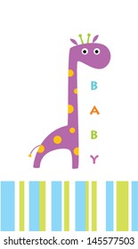baby giraffe