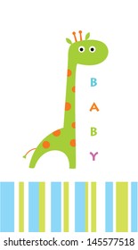 baby giraffe