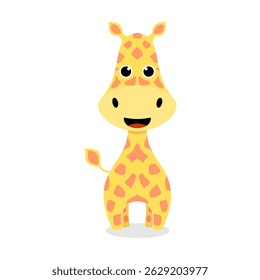 Baby giraffe illustration design vector