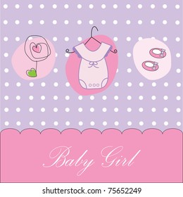 Baby Girl Announcement