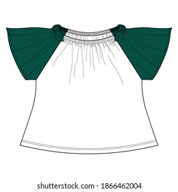 baby or girl blouse template design,summer tshirt ,trend fashion