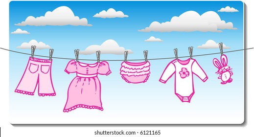 556 Baby Shower Clothesline Images, Stock Photos & Vectors | Shutterstock