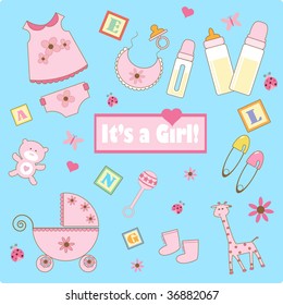 baby girl elements