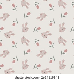 baby girl fabric pattern design as vector