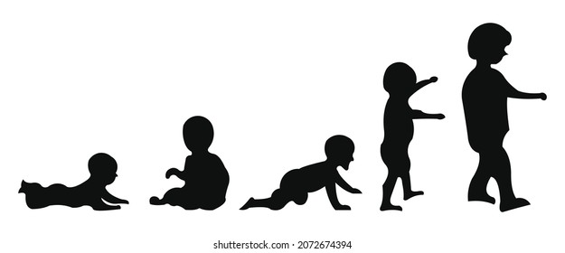 512 Development silhouettes stages woman Images, Stock Photos & Vectors ...