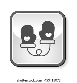 baby gloves icon