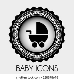 baby graphic design , vector illustration