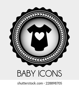 baby graphic design , vector illustration