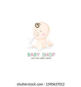 baby graphic icon symbol logo