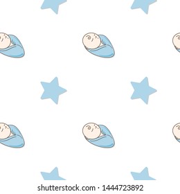 baby graphic pattern wallpaper object