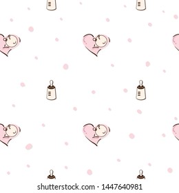 baby graphic pattern wallpaper object