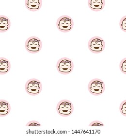 baby graphic pattern wallpaper object