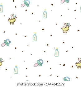 baby graphic pattern wallpaper object