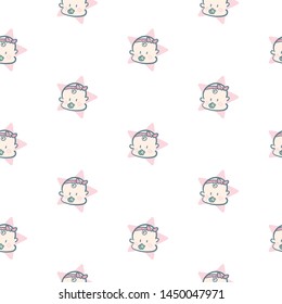baby graphic pattern wallpaper object