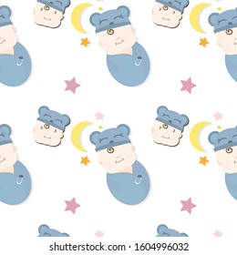 baby graphic pattern wallpaper object