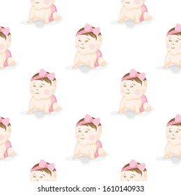 baby graphic pattern wallpaper object