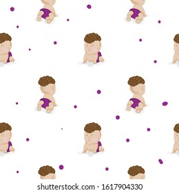 baby graphic pattern wallpaper object