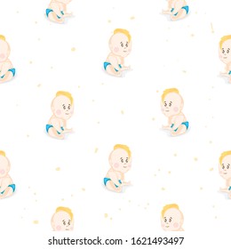 baby graphic pattern wallpaper object