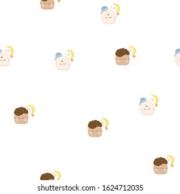 baby graphic pattern wallpaper object