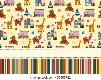 Baby greeting card