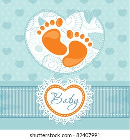 Baby greeting card