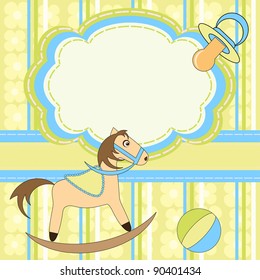 Baby greeting card