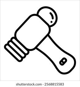 Baby Hammer Icon Element For Design