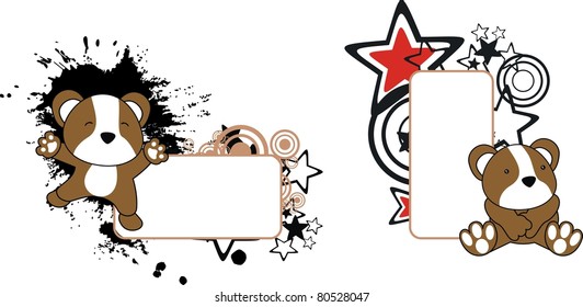 baby hammster  copyspace  in vector format