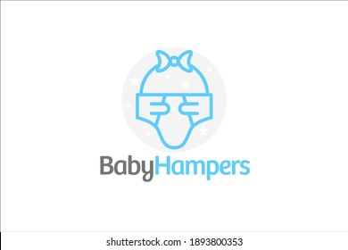 Baby Hampers Logo Design Template