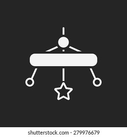 baby hanging icon